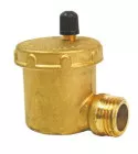 Purgeur d'air automatique laiton coudé M15/21 - SOMATHERM