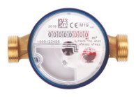 Compteur d'eau froide à jet unique pré-équipé capteur radio 26/34