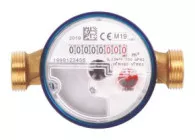 Compteur d'eau froide à jet unique pré-équipé capteur radio 26/34