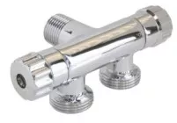 Robinet de piquage double anticalcaire