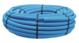 Tube PER PEX B gainé bleu ø12 100m