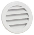 Grille de ventilation ronde ø125 avec moustiquaire amovible