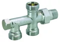 Distributeur monotube à raccordement au sol 3/4EK-M15/21