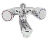 Mélangeur de bain-douche chromé entraxe 110mm