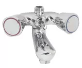 Mélangeur de bain-douche chromé entraxe 110mm