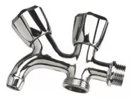 Robinet machine à laver double usages