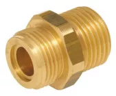 Raccord gaz double mâle 20/150-15/21
