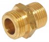 Raccord gaz double mâle 15/21 - Bouteille