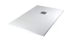 Receveur de douche résine de synthèse MINA blanc 90x120