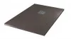 Receveur de douche résine de synthèse MINA gris anthracite 90x100