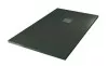 Receveur de douche résine de synthèse MINA gris anthracite 100x140