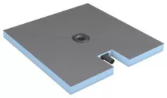 Receveur de douche à carreler fundo plano 120x120 cm - WEDI