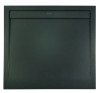 Receveur de douche résine de synthèse Runa noir 90x90 - ELMER