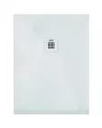 Receveur de douche résine de synthèse RECEA blanc 90x100