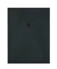 Receveur de douche résine de synthèse RECEA noir 100x120