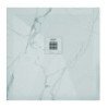 Receveur de douche résine de synthèse RECEA marbre blanc 90x90 - ELMER