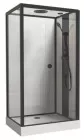 Cabine de douche accès de face 80x140cm avec toit Fact'Ory