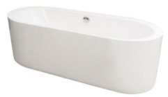 Baignoire îlot acrylique blanc