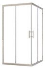 Paroi de douche accès d'angle coulissant ENLOK 80cm