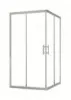 Paroi de douche accès d'angle coulissant ENLOK 90 cm