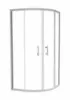 Paroi de douche quart de cercle ENLOK 90cm