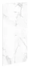 Panneau mural HÜPPE aspect marbre blanc L 100 x H 255 cm