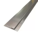Profilé de jonction chromé pour panneau mural 3 mm