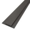 Profilé de jonction noir pour panneau mural 3 mm