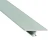 Profilé de jonction chromé pour panneau mural 4 mm
