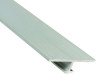 Profilé de jonction chromé pour panneau mural 4 mm