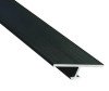 Profilé de jonction noir pour panneau mural 4 mm