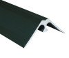 Profilé d'angle sortant noir pour panneau mural 4 mm