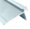 Profilé d'angle rentrant chromé pour panneau mural 4 mm