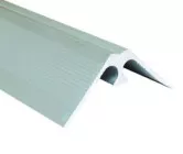 Profilé d'angle rentrant chromé pour panneau mural 4 mm