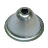 Rosace conique acier nickelé haut. 9 mm