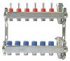 Collecteur inox pré-monté PCBT 6 départs - SOMATHERM