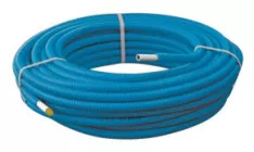 Tube multicouche gainé bleu ø26 en couronne 50m