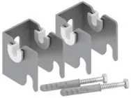 Fixations pour radiateur acier lamellaire