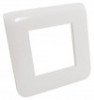 Plaque blanche mosaic 1 poste 2 modules - LEGRAND