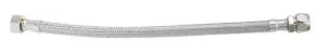 Flexible sanitaire 1 écrou tournant femelle 20/27 - 1 raccord bicône 14 pour cuivre - Longueur 500mm DN8