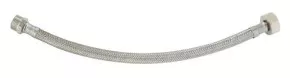 Flexible sanitaire 1 écrou tournant femelle 15/21 - 1 raccord mâle 15/21 - Longueur 300 mm - DN10