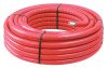 Tube multicouche ø16 isolé rouge en couronne 50m - FIXOMULTIX