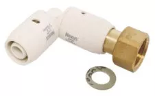 Coude NEXUS écrou tournant 15/21 pour tube multicouche ø16 - JOHN GUEST
