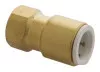 10 raccords union droits SPEEDFIT F12/17 pour CU-PER ø12 - JOHN GUEST