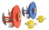 FIXOPLAC - Bain-douche raccords coudés à sertir PER ø16 - F15/21