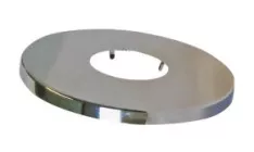 Lot de 10 rosaces chromées pour raccords femelle Fixoplac