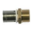 Raccord mâle fixe à sertir PER ø12-12/17 - FIXOCONNECT