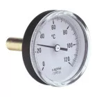 Thermomètre à cadran à dilatation de liquide ø63mm plonge 100mm 