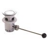 Bonde de lavabo ou bidet avec commande par lévier à embout - NICOLL