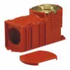 Boite d'encastrement rouge simple 3/4EK